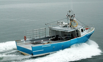 R/V Encourager Outfitted with Multibeam Sonar