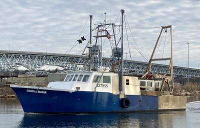 51-foot fishing vessel outfitted for offshore survey and sampling